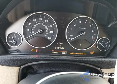 2013 BMW 328 Xi Sulev из США, поврежденный, VIN WBA3B5C57DF597532